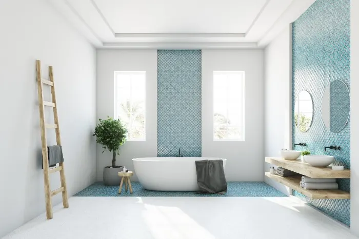 minimalistic bathroom design idea