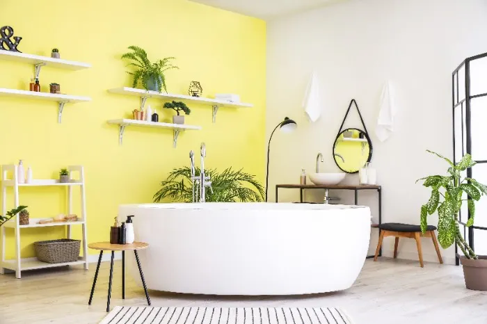 Yellow can add a touch of playfulness and fun