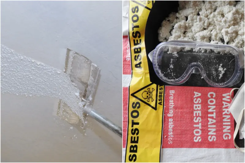 If you are going to remove the popcorn ceiling hire a professional