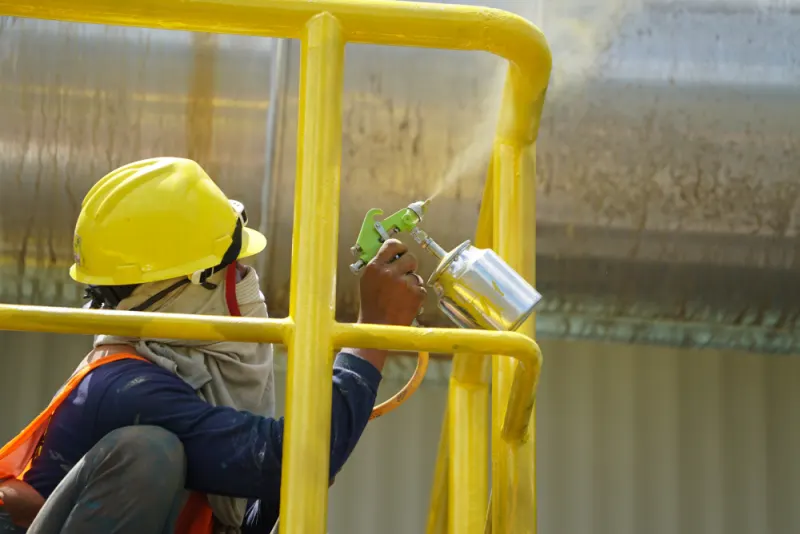 Oil based paint like others is affected by external factors in the dry time and the evaporation process