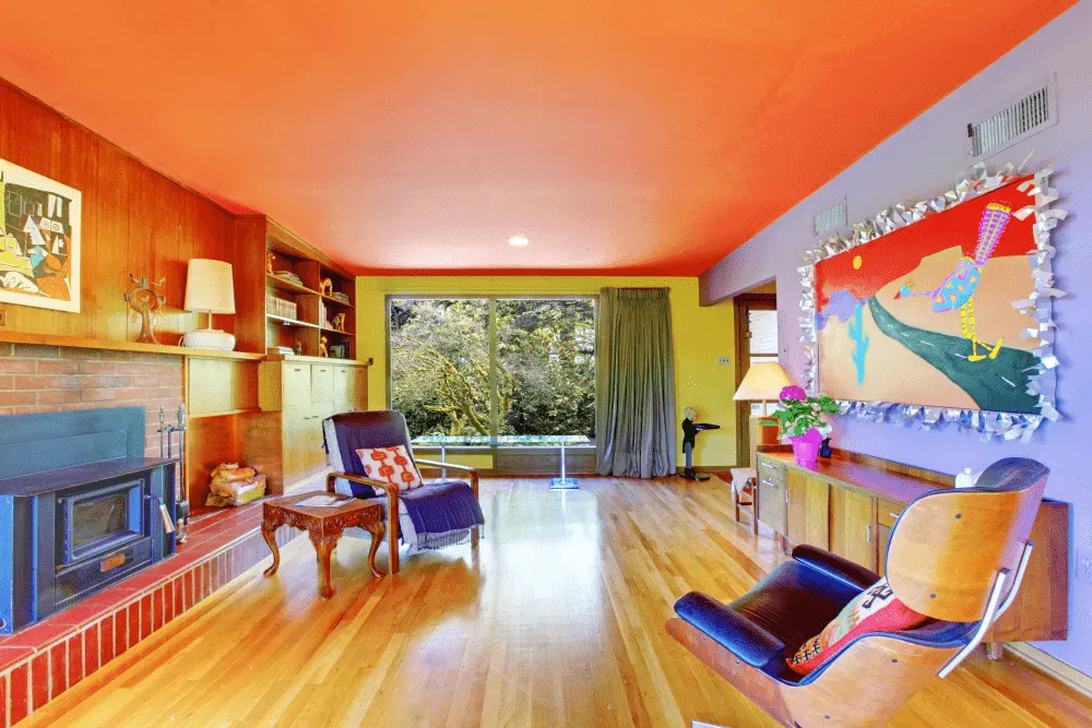 Dynamic colors in living room