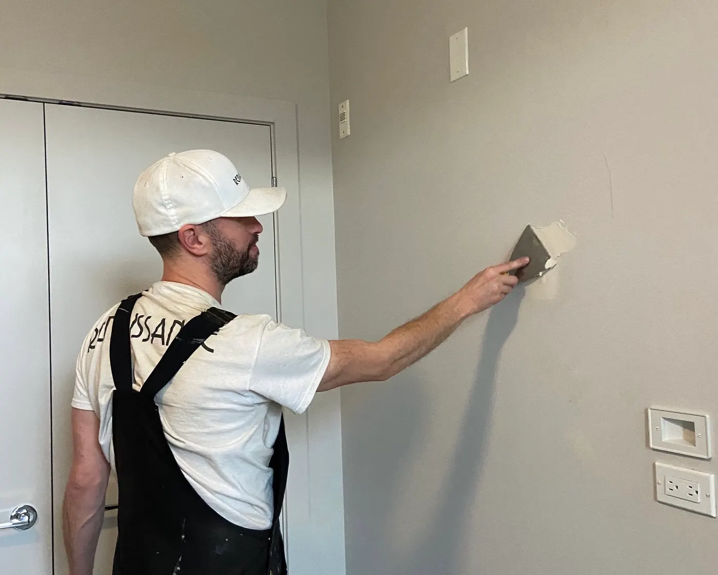 Painting project photo from a Vancouver home