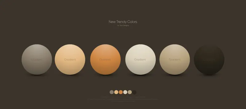 Popular colours of interiors.