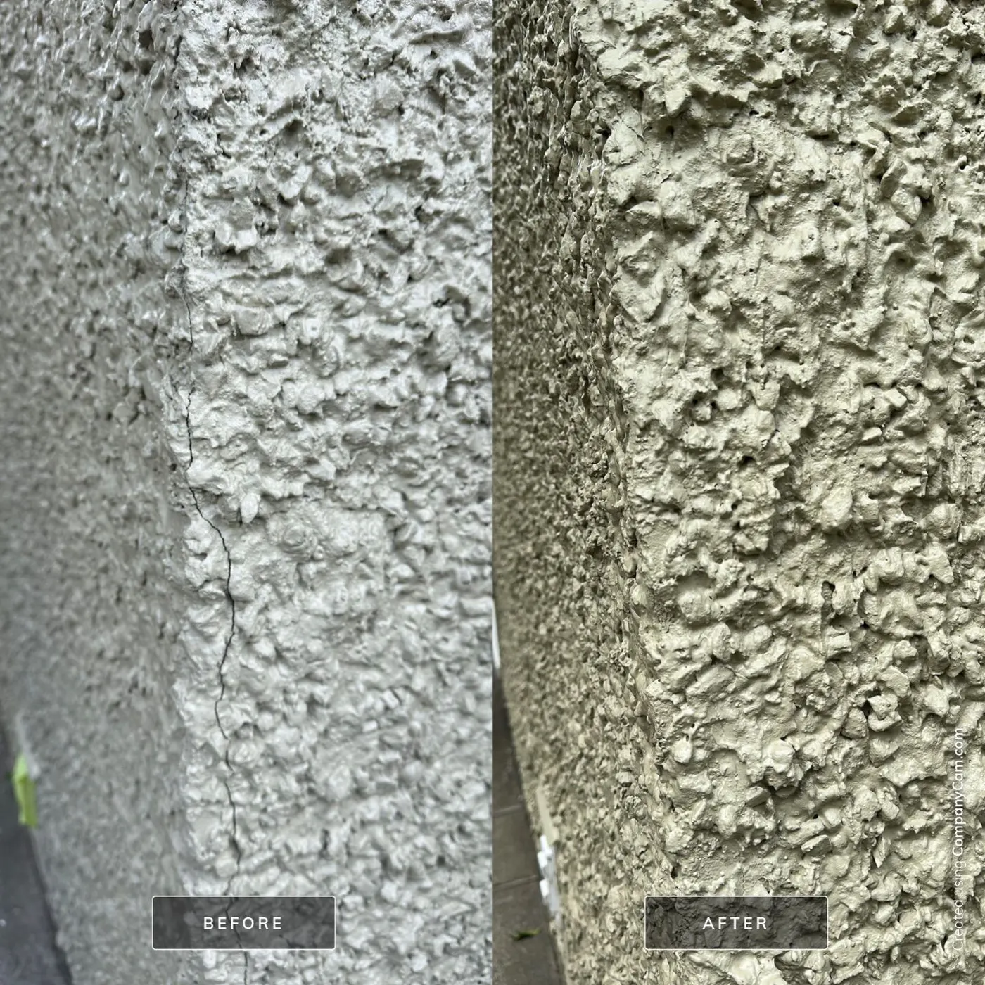 2025_01_Before and After Exterior stucco 9 Jul 17 2023 10_59am K8dQ - Renaissance Painting Vancouver