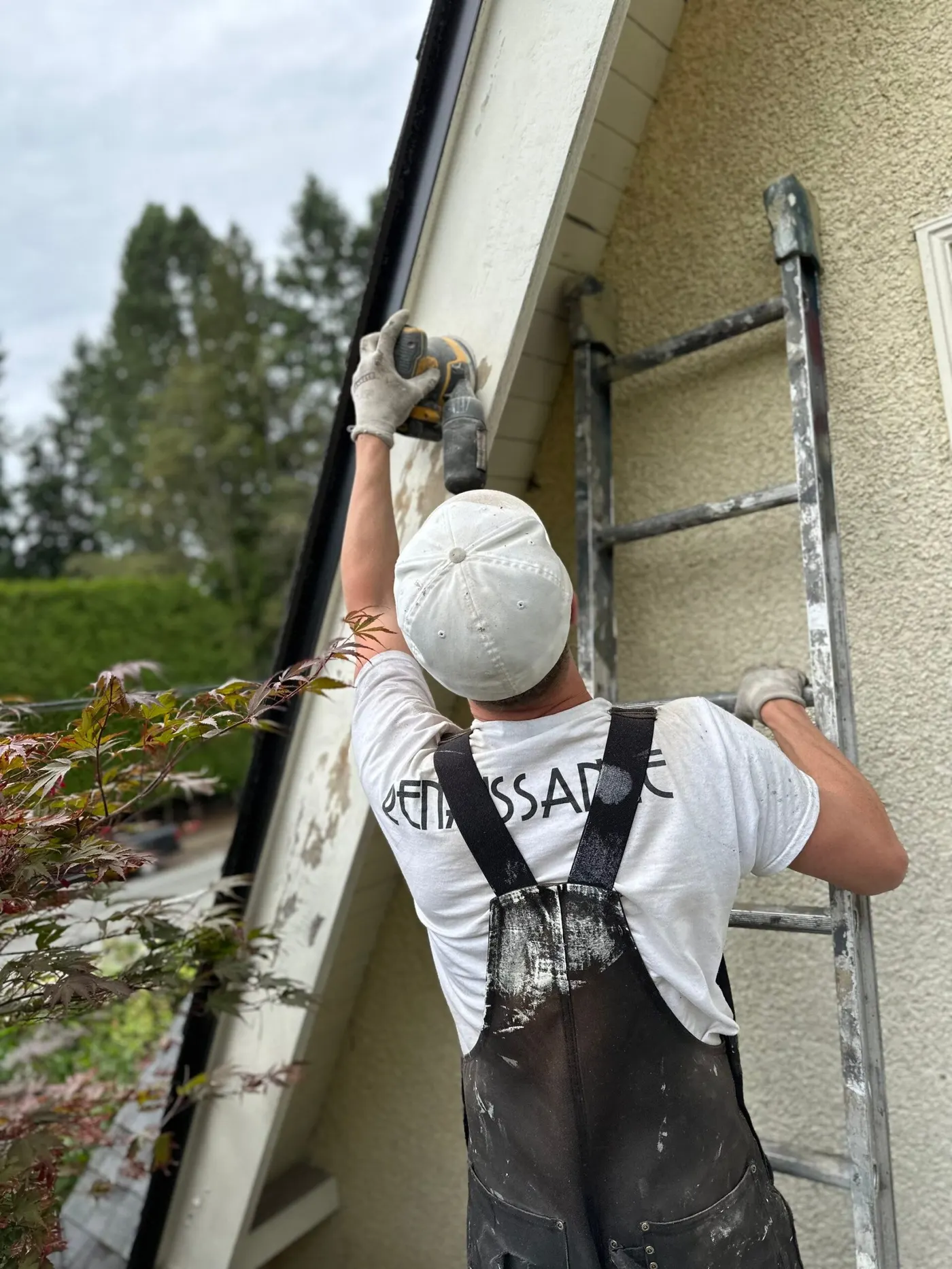Our Simple Concrete Painting Process - Renaissance Painting Vancouver