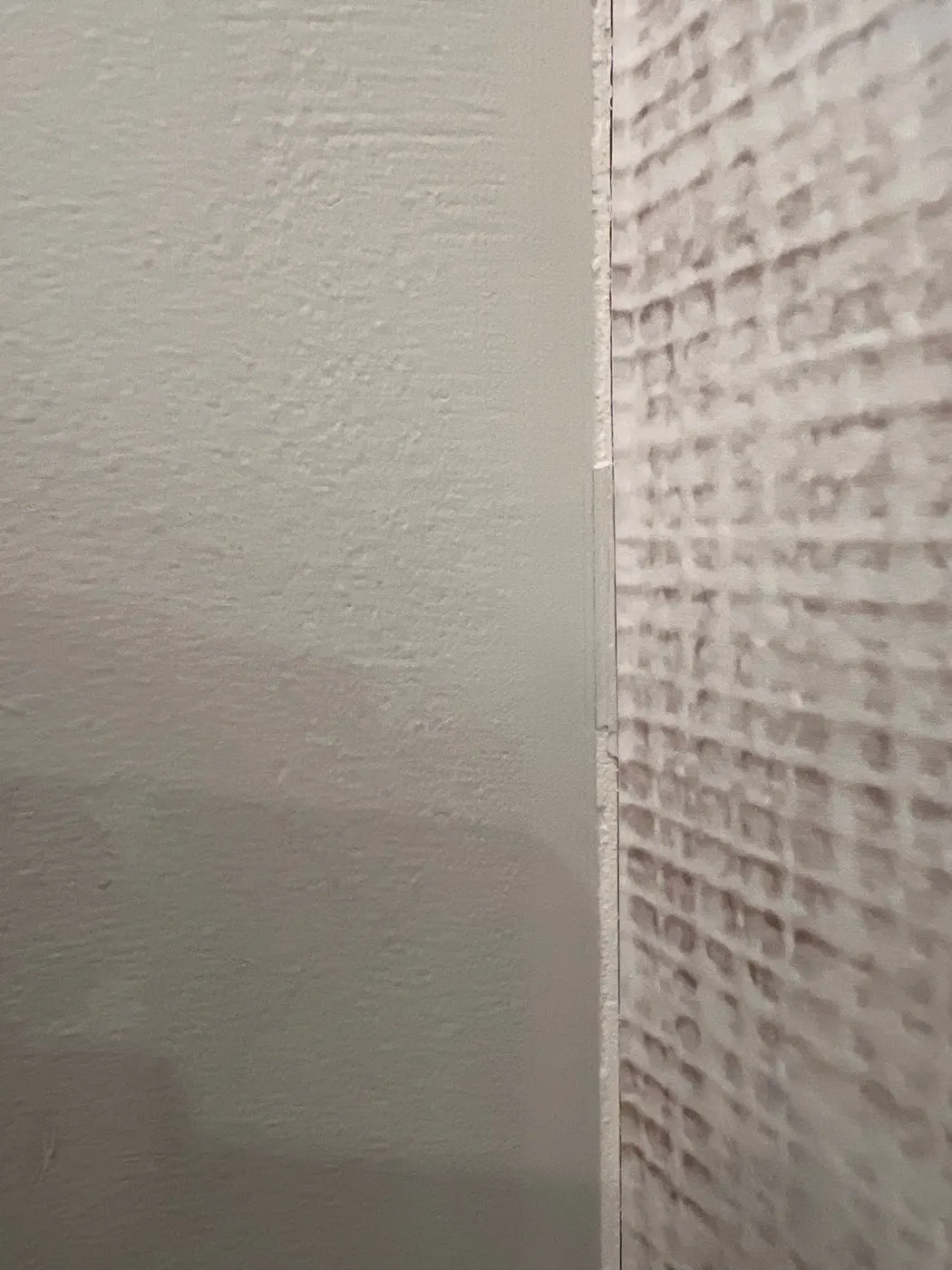 Close-up of a textured decorative wall finish applied by an interior painting contractor in Vancouver, BC
