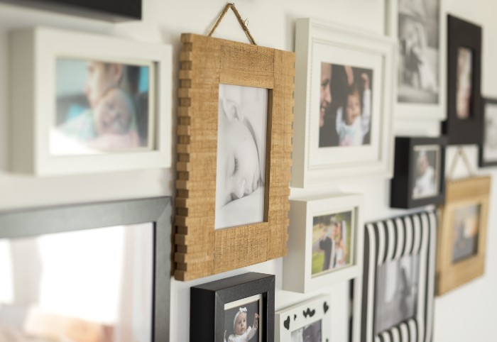 Gallery Wall — If you're looking to add some extra personality, consider using real-life photo prints as wall art as this could transform any big or small space.