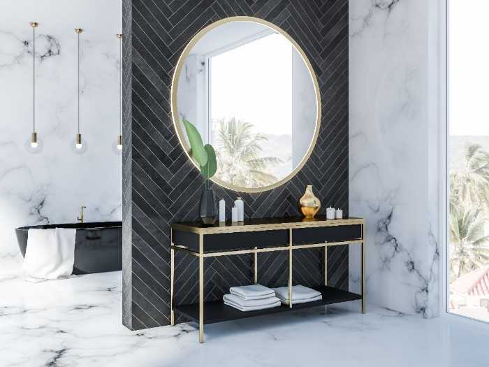 Making your vanity the focal point of the room