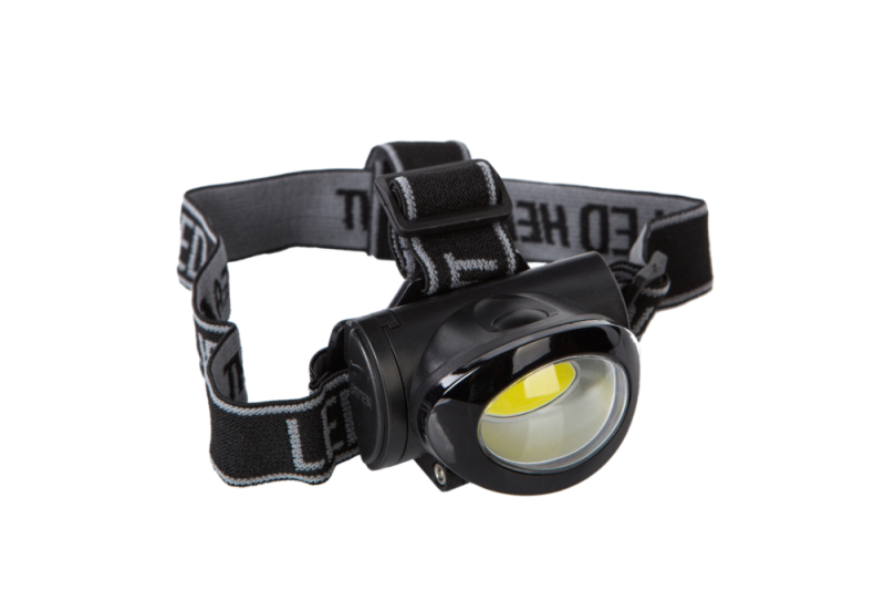 A headlamp is a handy tool for a professional painter