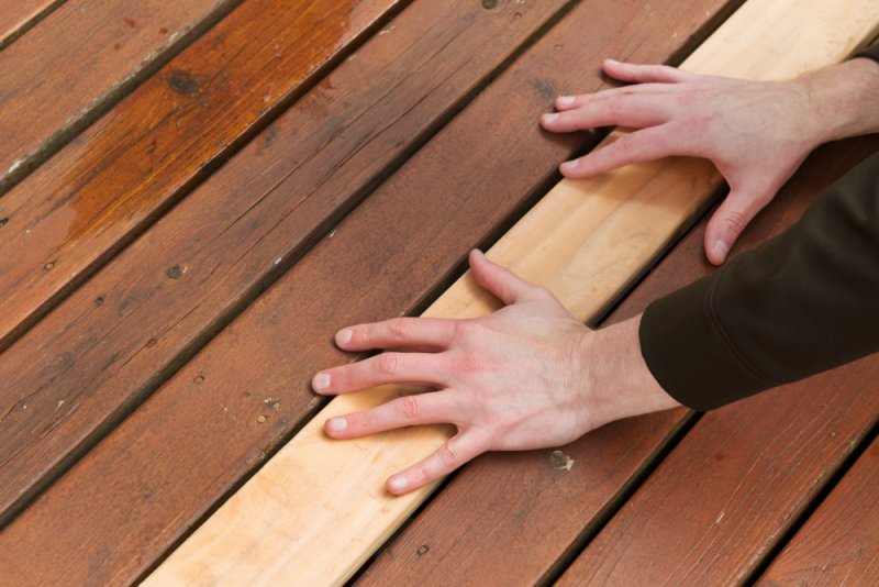 In British Columbia, cedar and pressure-treated wood are the ideal materials.
