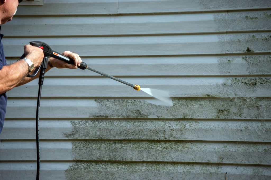 power washing your cedar siding