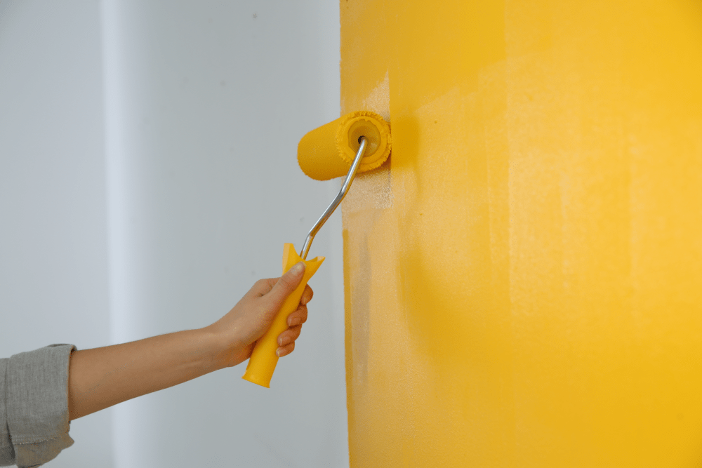Interior paints are easier to clean