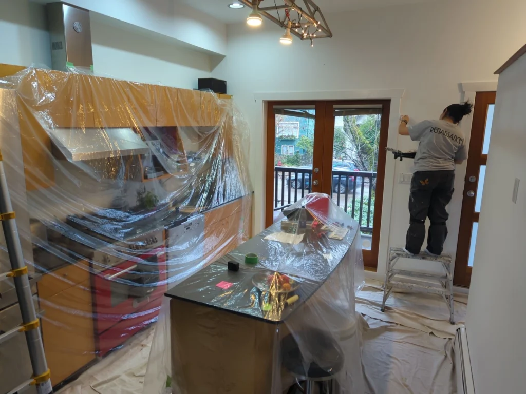 6f4d5ba3-7f57-4cc1-ae48-469526c4e171 - Renaissance Painting A person prepping a room for painting